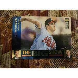 1997 Upper Deck Big Show #1/45 Greg Maddux - HOF - Atlanta Braves - MLB